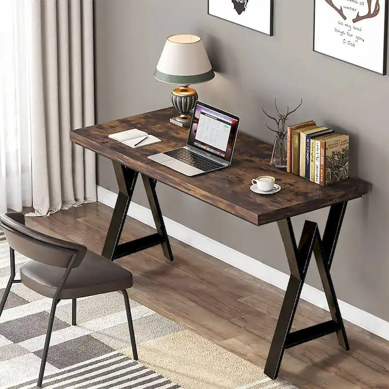 Pied de table rectangulaire robuste Home Soft Things de type W