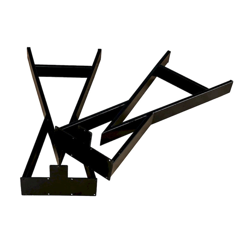Pied de table rectangulaire robuste Home Soft Things de type W