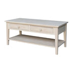 Table basse Spencer en bois de para de 122 cm (L) x 61 cm (P) x 48 cm (H)