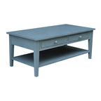 Table basse Spencer en bois de para de 122 cm (L) x 61 cm (P) x 48 cm (H)