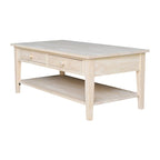 Table basse Spencer en bois de para de 122 cm (L) x 61 cm (P) x 48 cm (H)