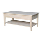 Table basse Spencer en bois de para de 122 cm (L) x 61 cm (P) x 48 cm (H)