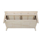 Table basse Spencer en bois de para de 122 cm (L) x 61 cm (P) x 48 cm (H)