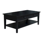 Table basse Spencer en bois de para de 122 cm (L) x 61 cm (P) x 48 cm (H)