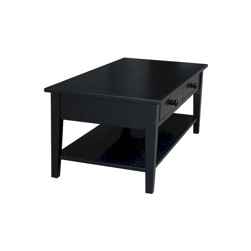Table basse Spencer en bois de para de 122 cm (L) x 61 cm (P) x 48 cm (H)