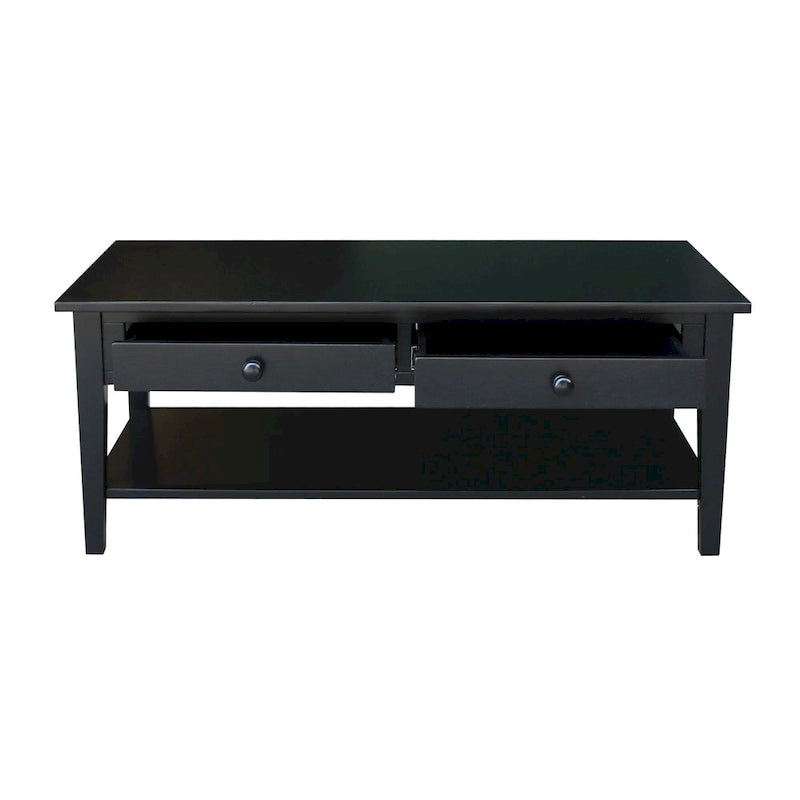 Table basse Spencer en bois de para de 122 cm (L) x 61 cm (P) x 48 cm (H)
