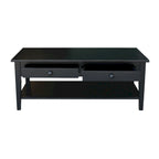 Table basse Spencer en bois de para de 122 cm (L) x 61 cm (P) x 48 cm (H)