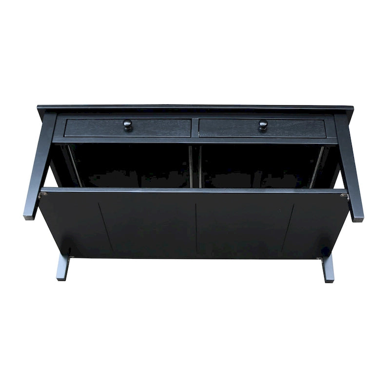 Table basse Spencer en bois de para de 122 cm (L) x 61 cm (P) x 48 cm (H)