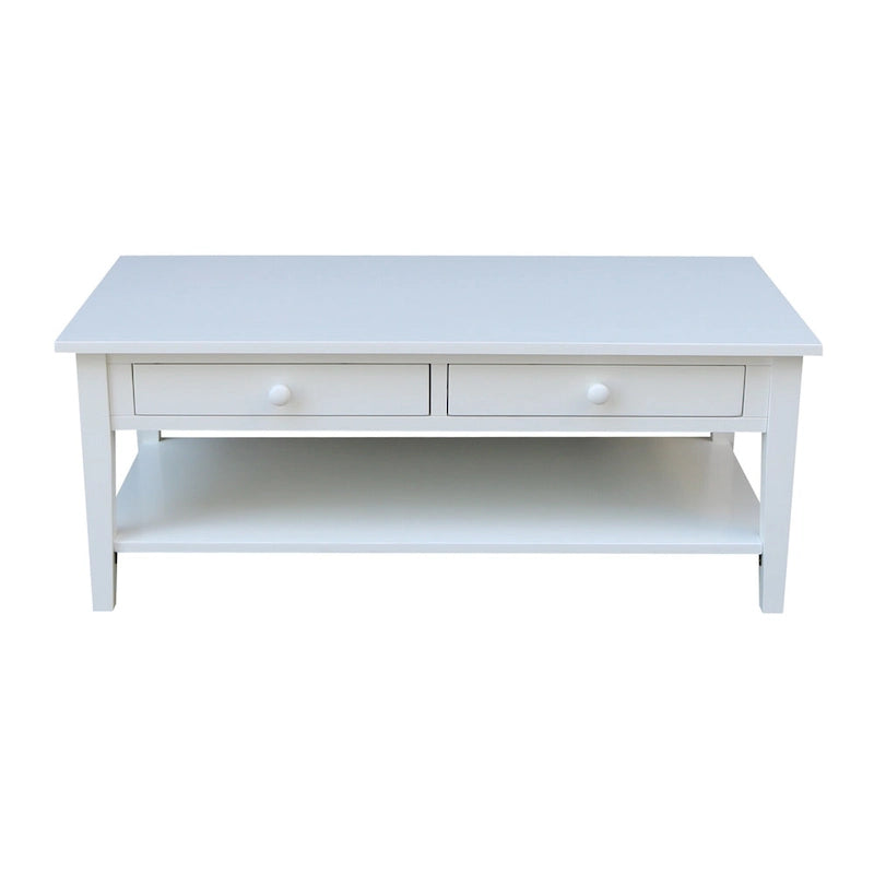 Table basse Spencer en bois de para de 122 cm (L) x 61 cm (P) x 48 cm (H)