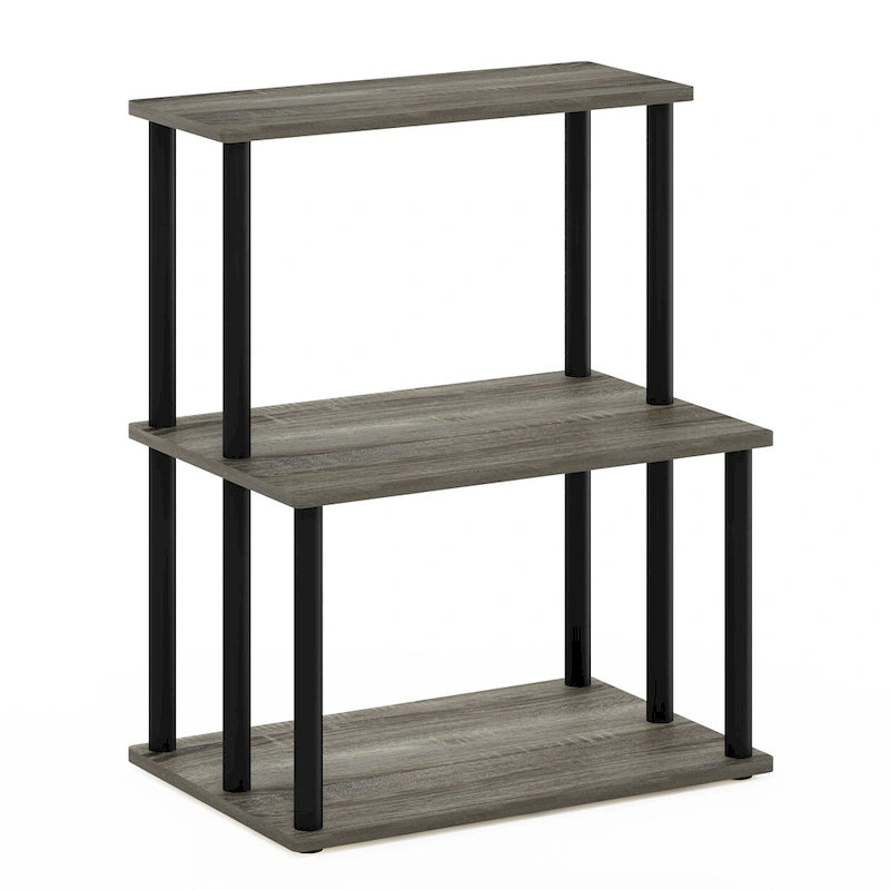 Furinno Turn-N-Tube, Étagère de cuisine à 3 niveaux, assemblage sans outils
