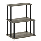 Furinno Turn-N-Tube, Étagère de cuisine à 3 niveaux, assemblage sans outils