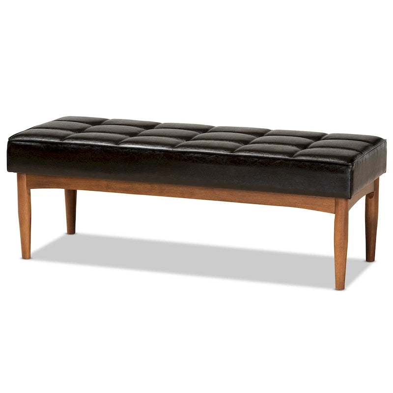 Banc de salle à manger Sanford Mid-Century Modern