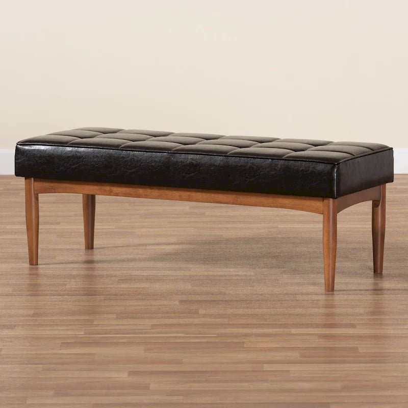 Banc de salle à manger Sanford Mid-Century Modern