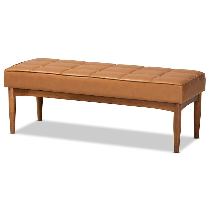 Banc de salle à manger Sanford Mid-Century Modern