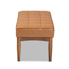 Banc de salle à manger Sanford Mid-Century Modern