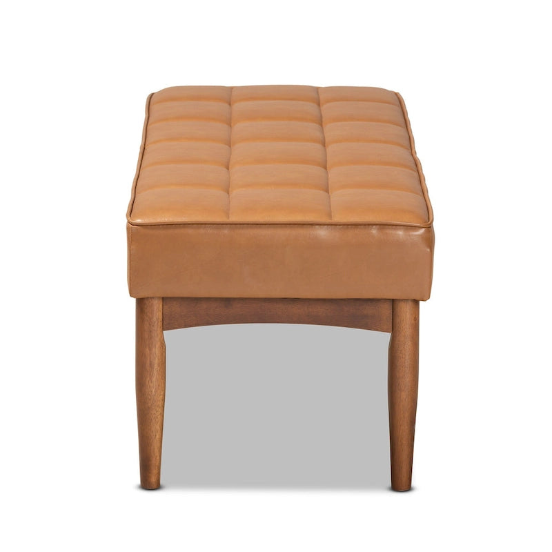 Banc de salle à manger Sanford Mid-Century Modern