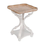 Table d'appoint rustique COZAYH avec plateau de style ferme