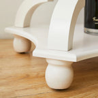 Table d'appoint rustique COZAYH avec plateau de style ferme
