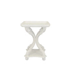 Table d'appoint rustique COZAYH avec plateau de style ferme
