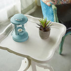 Table d'appoint rustique COZAYH avec plateau de style ferme