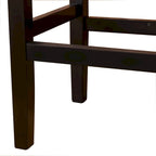 Tabouret de comptoir sans dossier Lisette 26 po brun (ensemble de 2) par Christopher Knight Home - 18,00 P x 15,50 L x 26,00 H