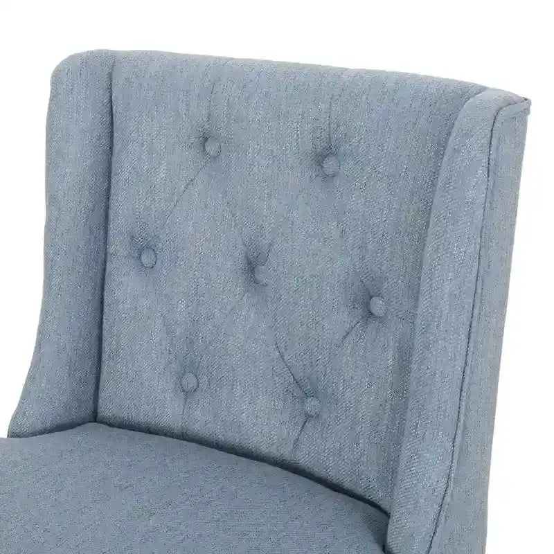 Tabourets de comptoir à dossier haut capitonnés Landria (lot de 2) par Christopher Knight Home