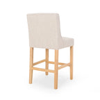 Tabourets de comptoir à dossier haut capitonnés Landria (lot de 2) par Christopher Knight Home
