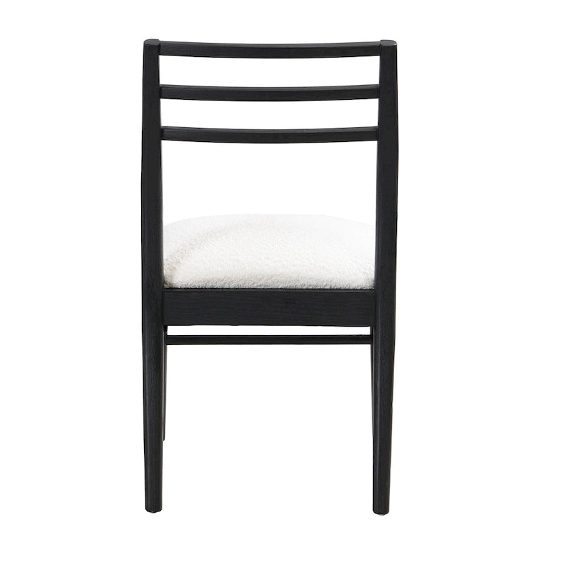 Chaises de salle à manger Christopher Knight Home avec revêtement en tissu Fescue et détails en hévéa (lot de 2)