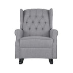 Fauteuil à bascule capitonné avec oreilles en tissu Dobles de Christopher Knight Home