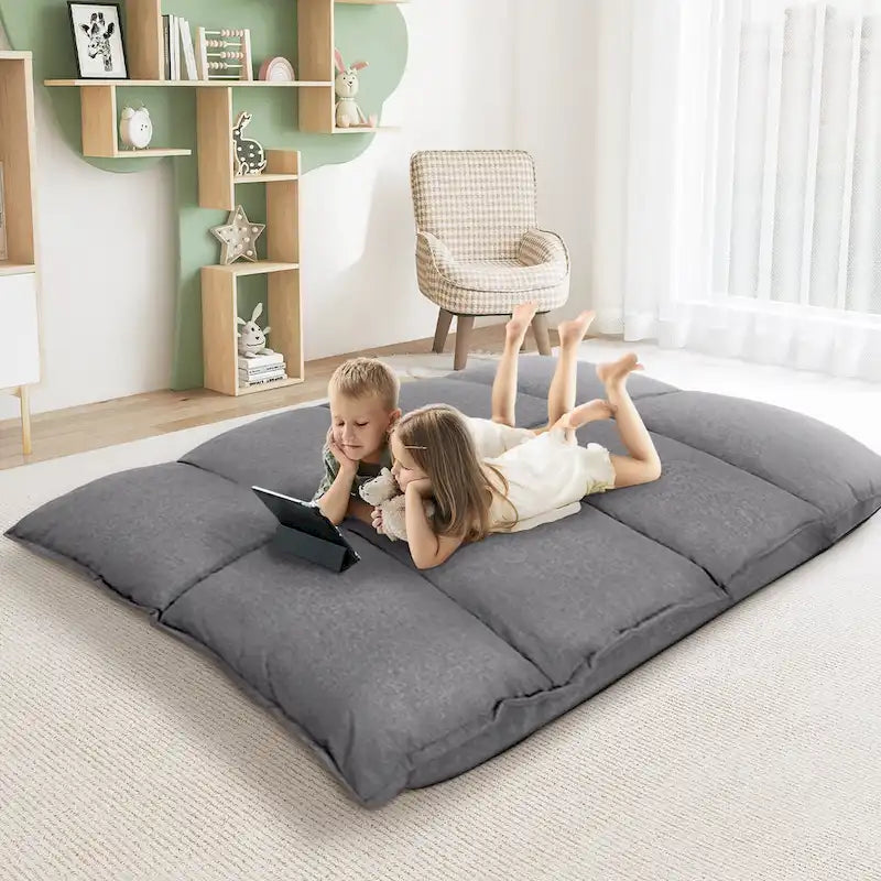 Canapés Modernes Paresseux Mignons Ensembles Futons Confortables Canapé-Lit Ajustable