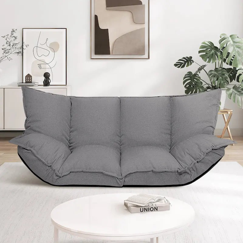 Canapés Modernes Paresseux Mignons Ensembles Futons Confortables Canapé-Lit Ajustable