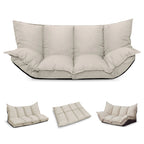 Canapés Modernes Paresseux Mignons Ensembles Futons Confortables Canapé-Lit Ajustable