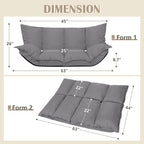 Canapés Modernes Paresseux Mignons Ensembles Futons Confortables Canapé-Lit Ajustable