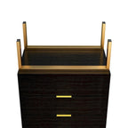 Commode de rangement à 5 tiroirs, Unité de rangement pour chambre à coucher, Chiffonnier