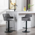 Lot de 2 tabourets de bar réglables pour cuisine