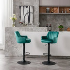Lot de 2 tabourets de bar réglables pour cuisine