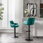 Lot de 2 tabourets de bar réglables pour cuisine