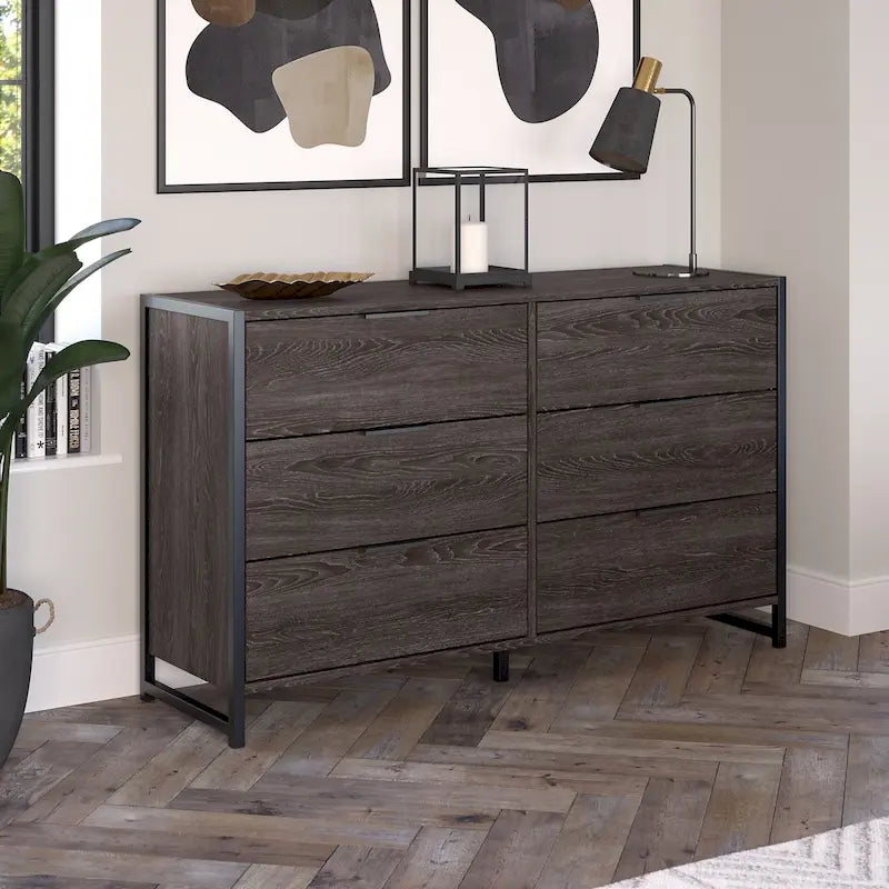 Commode à 6 tiroirs Atria de Bush Furniture