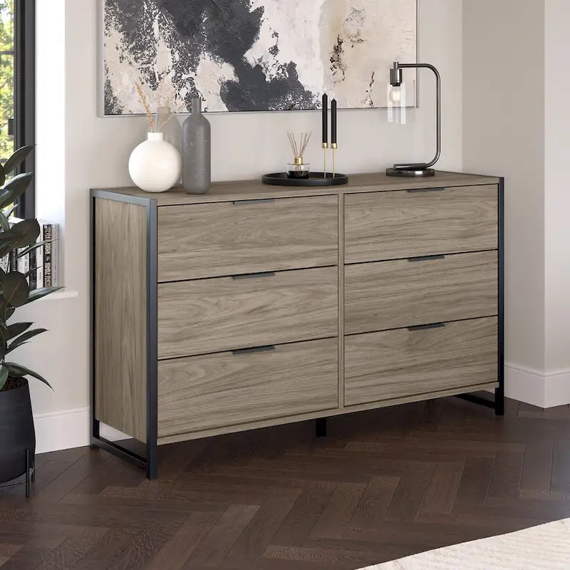Commode à 6 tiroirs Atria de Bush Furniture