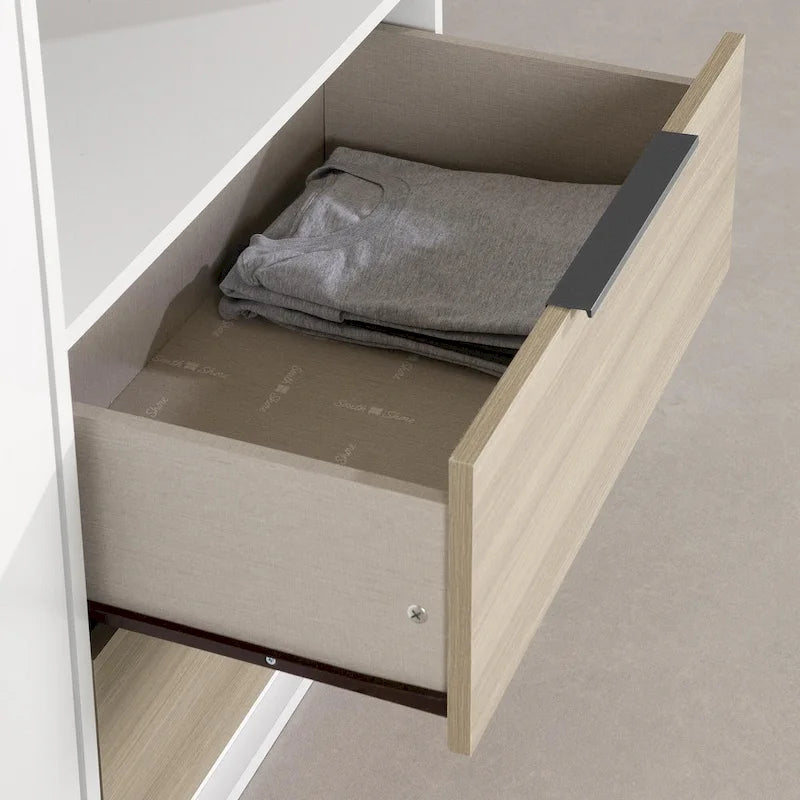 Commode 2 tiroirs avec porte Hourra de South Shore
