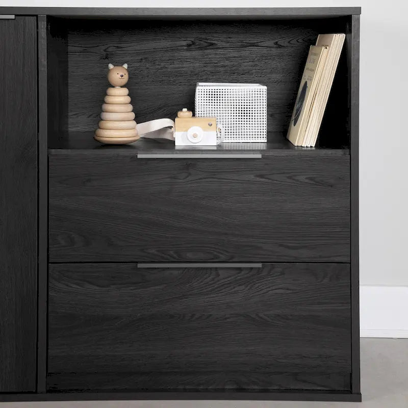 Commode 2 tiroirs avec porte Hourra de South Shore