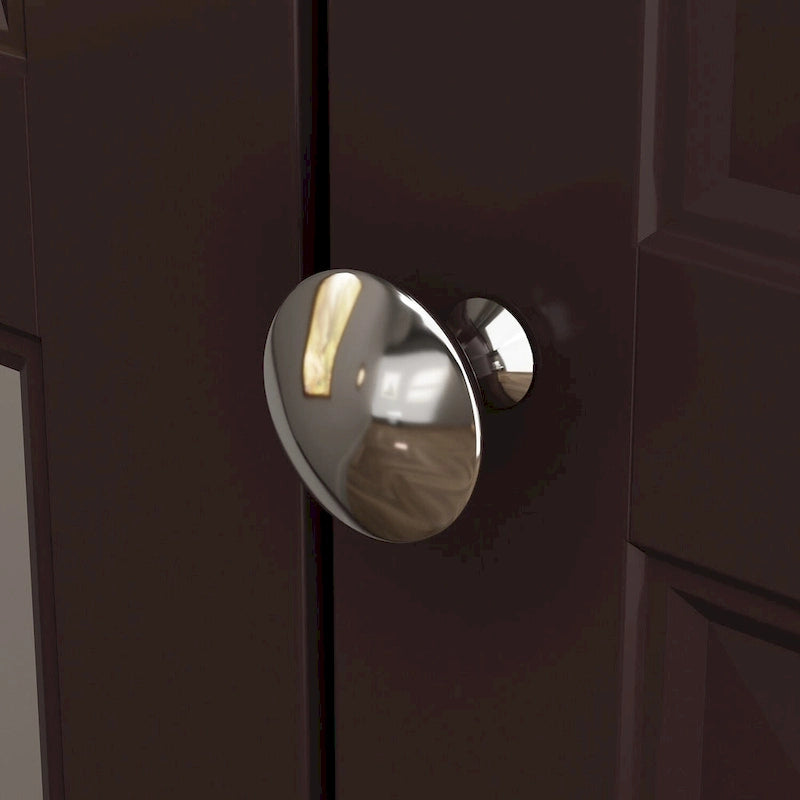 47.2 Armoires Laquées Penderies Avec Porte Miroir 5 Tiroirs Blanches