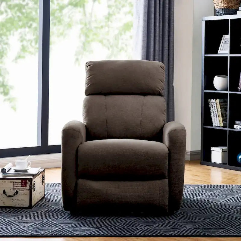 Fauteuil inclinable et élévateur Jessie Brown Chenille Power de Copper Grove
