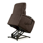 Fauteuil inclinable et élévateur Jessie Brown Chenille Power de Copper Grove