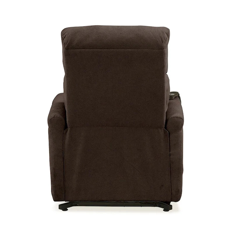 Fauteuil inclinable et élévateur Jessie Brown Chenille Power de Copper Grove
