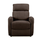 Fauteuil inclinable et élévateur Jessie Brown Chenille Power de Copper Grove