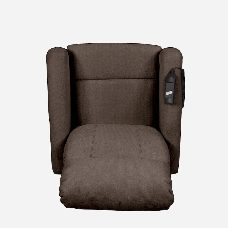 Fauteuil inclinable et élévateur Jessie Brown Chenille Power de Copper Grove