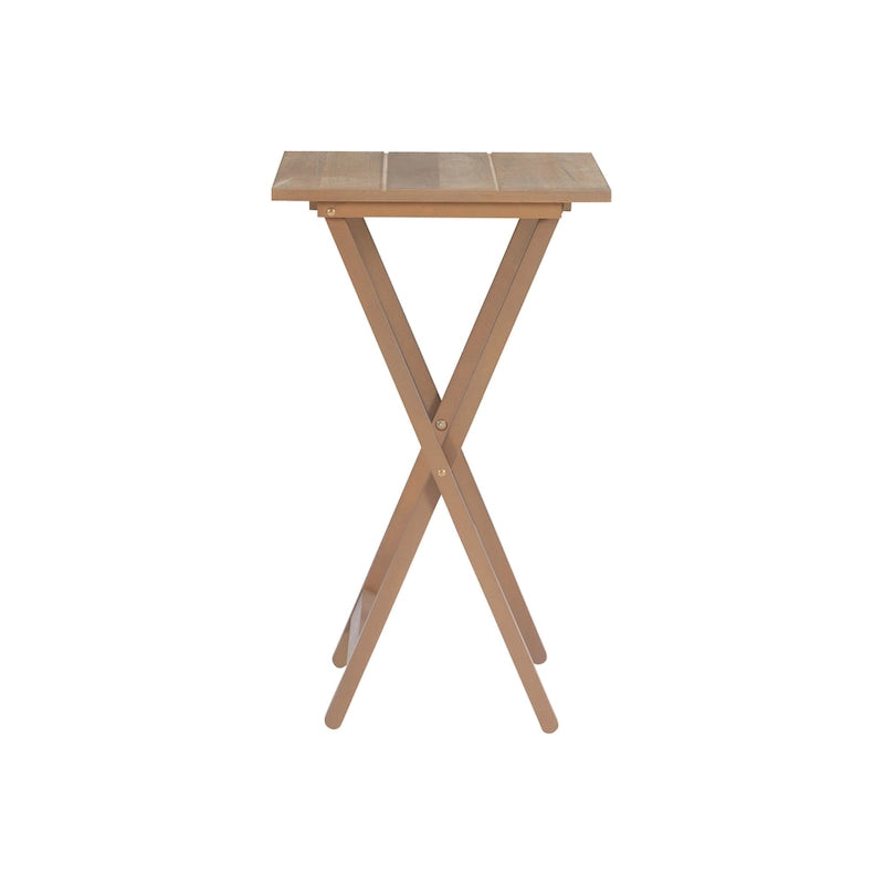 Ensemble de tables-plateaux en bois flotté d'acacia
