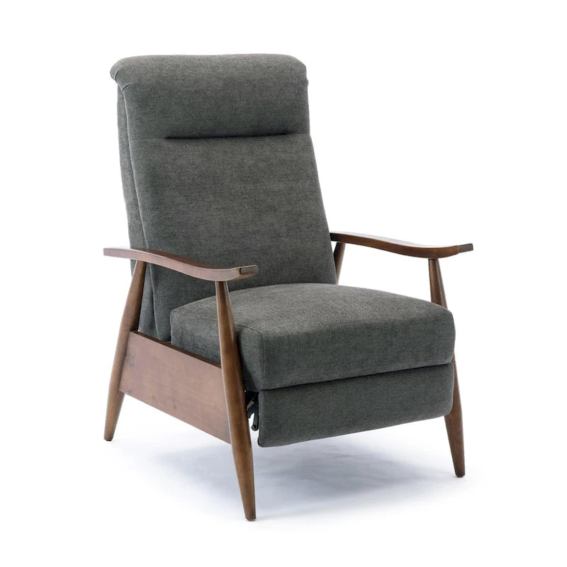 Fauteuil inclinable Sloan Wood Arm Push Back de Greyson Living