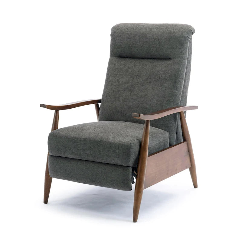 Fauteuil inclinable Sloan Wood Arm Push Back de Greyson Living